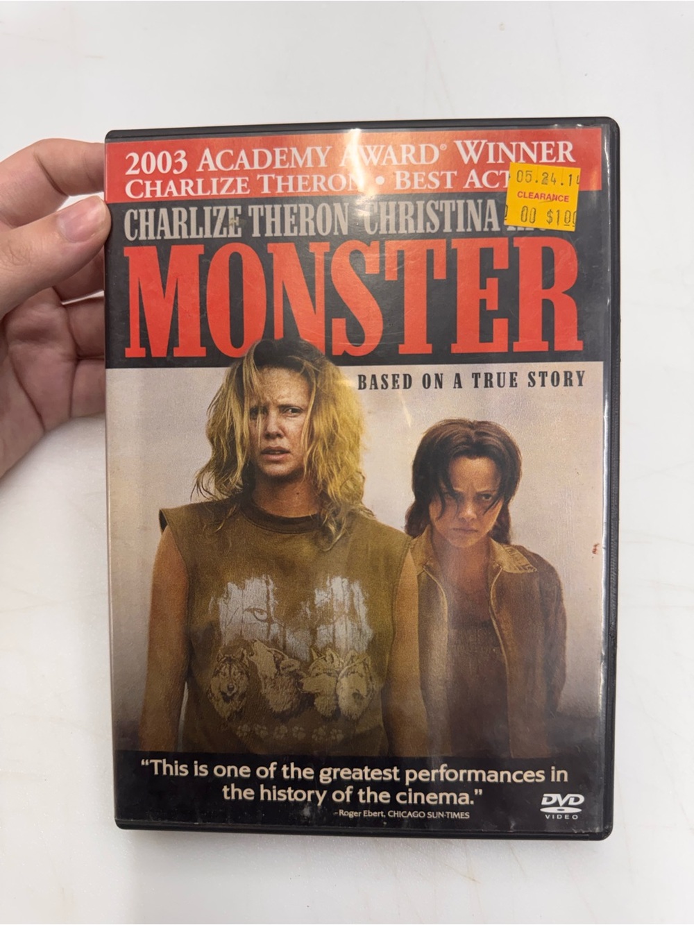 Monster (DVD, 2004) Charlize Theron Movie Tested Working